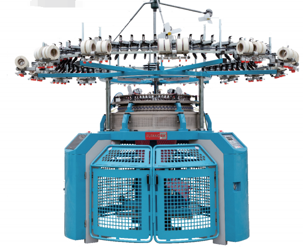 Fufang Tek Plaka Açık En Yuvarlak Örme Makinesi